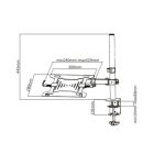 SOPORTE BRAZO PORTÁTIL ECONÓMICO - Imagen 4