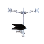 SOPORTE BRAZO TRIPLE PREMIUM 2 MONITORES Y PORTÁTIL