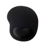 PAD MOUSE EN JERSEY NEGRO