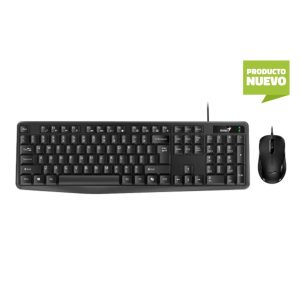 COMBO TECLADO + MOUSE KM170 GENIUS ALÁMBRICO