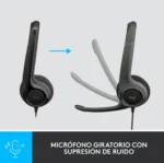 DIADEMA USB H390 COMFORT - Imagen 2
