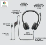 DIADEMA USB H390 COMFORT - Imagen 4