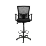SILLA SHANGHAI CAJERO ALTA ARO CROMADO - Imagen 2