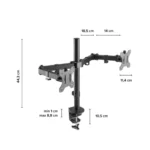 SOPORTE BRAZO MONITOR DOBLE - Imagen 4